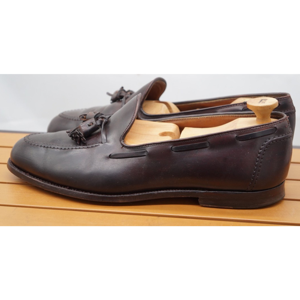 Alden Brooks Brothers 772 Color 8 Shell Cordovan Tassel Loafers Shoes Men’s 12 D - Picture 4 of 13